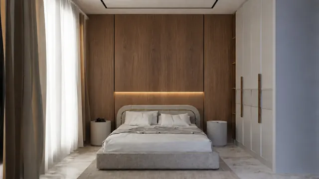 城市叠墅光庭:主卧套房