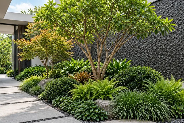 庭院景观:四季植物层次